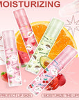 6pcs Fruit Flavored Lip Gloss Set, Roll on Lip Gloss Set Kids Lip Gloss Cute Lip Oil for Girls, Glossy and Shiny Non-Toxic, Kid Friendly, Kids Gift