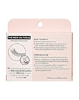 KISS The New Natural Effortless Minimal Look False Eyelashes 12mm, Half Strip Lash Single Pack, NNH01, 1 Pair