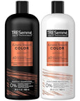 TRESemmé Shampoo and Conditioner, Keratin Smooth Color – Anti-Fade, Anti-Frizz Hair Products for Color-Treated Hair, 28 Oz Ea