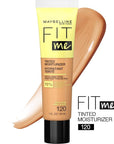 Maybelline Fit Me Tinted Moisturizer, Natural Coverage, Face 1 Count