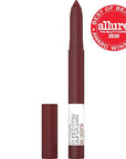 Maybelline Super Stay Ink Crayon Matte Longwear Lipstick Makeup, 165 Drive The Future, 0.04 oz