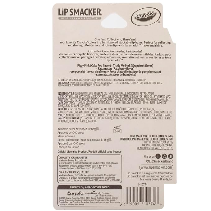 Lip Smacker Crayola Crayon Stackable Flavored