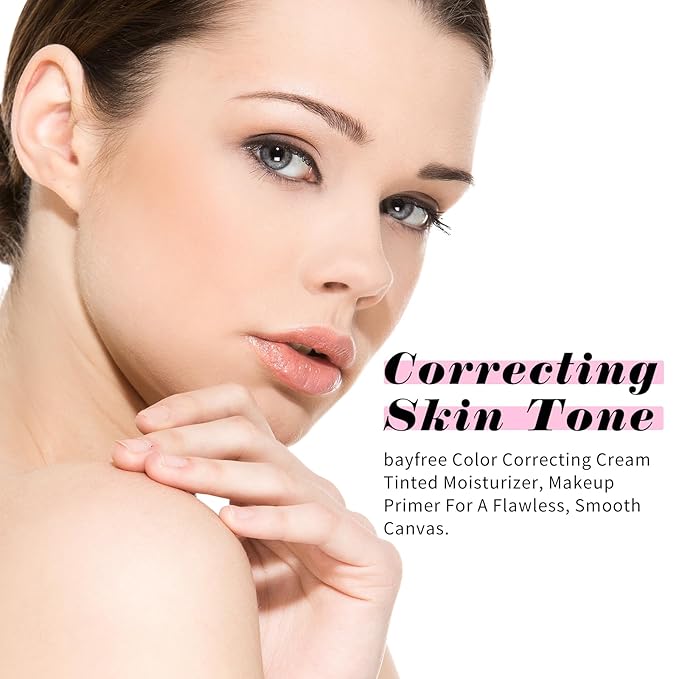 Color Correcting Cream Tinted Moisturizer, Makeup Primer for