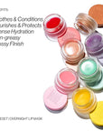 MAKE Beauty Lip Reset Overnight Lip Mask. Nourishing, Hydrating Lip Treatment for Dry, Flaky Lips. Plumps, Softens, and Smooths. Celestial Caramel Flavor