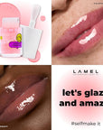 Lamel Hydrating Lip Oil LET`S GLAZE - Hydrating Lip