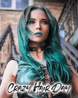 Light Blue Hair Spray Color