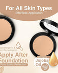 Frankie Rose Cosmetics Powder Foundation – Full Coverage (Cream Puff)