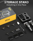 Ufree Hair Clippers for Men Professional, Cordless Barber Clippers and Trimmers Set, Hair Cutting Kit with Storage Stand, Electric Shaver, Gifts for Men