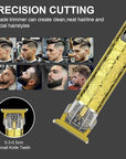 LQT® Professional Hair Clippers for Men, Hair Trimmer Cordless Barber Clippers and Trimmers Set, Hair Cutting Kit for Men Grooming Father Day Gifts