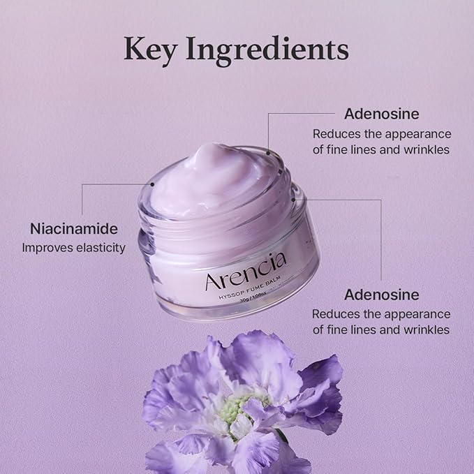 ARENCIA Hyssop Fume Balm - Aroma Multi Balm for Skin Volume, Wrinkle Improvement