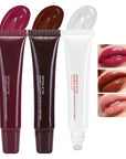 DAGEDA 3Colors Lip Glowy Balm Set, Lips(B)
