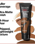 Revlon Liquid Foundation, ColorStay Face Makeup for Normal and Dry Skin, Longwear Full Coverage with Matte Finish, Oil Free, Medium Beige, 1.0 Fl Oz