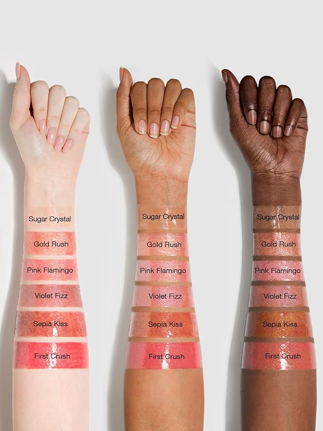 SHEGLAM Pout-Perfect Moisturizing Solid Lip Gloss Shimmer Lip Plumper - Sugar Crystal