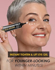 Instant firm eye cream: temporary