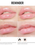 Oulac Moisturizing Shine Lipstick - Giltter Tinted Lip Balm Hydrating, Lip Plumper, Glossy Finish, Sheer Coverage with Pearlescent, Smooth for All Skin, Cracked and Chapped Lips, 2.2g/0.07oz (S03)