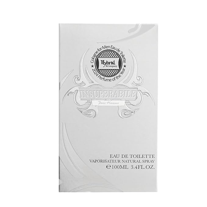 Hybrid & Company Courageous Pour Homme For Men Eau De Parfum Insuperabile Natural Spray 3.4 Fl Oz