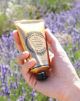 Panier des Sens - Hand Cream for Dry Cracked Hands - Lavender Hand Lotion with Shea Butter & Olive Oil - Vitamin E Skin Moisturizer with 97% Natural Ingredients - Made in France, 2.5 fl oz