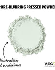 NYX PROFESSIONAL MAKEUP HD Finishing Powder, Pressed Setting Mint Green