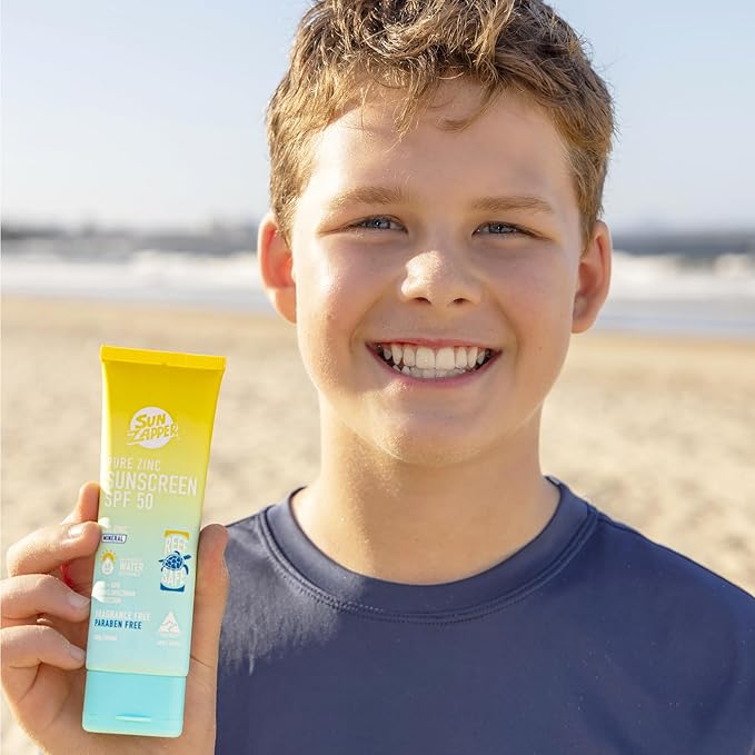 Sun Zapper Pure Zinc Sunscreen SPF 50 Reef Safe Mineral Zinc 100g