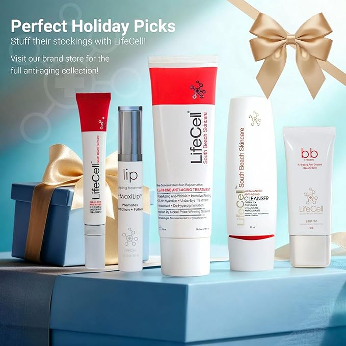 LifeCell Whey Protein – Anti-Aging Muscle Builder with Shiitake Mushroom, Collagen & Hyaluronic Acid – Vanilla, No Sugar Added, Soy-Free, Gluten-Free, 600g (18 Servings)