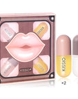 KISSIO Lip Plumper Set,Natural Lip Plumper ml*4