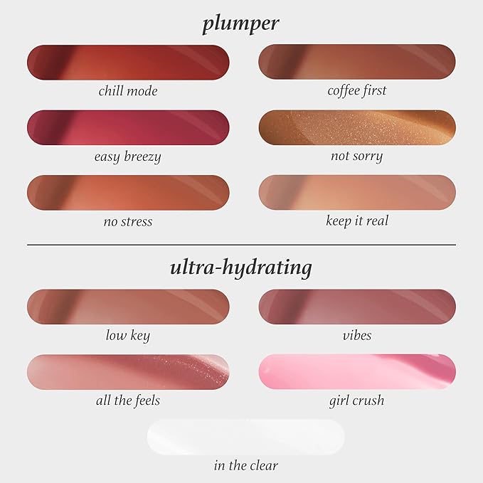 Julep So Plush Plumping Lip Gloss – High-Shine, Non-Sticky Lip Color - Vitamin E for Soothing & Repair – Cruelty-Free, Moisturizing Gloss – Easy Breezy