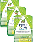 Blistex Hemp & Shea Hydration, 2 count (Pack of 3)
