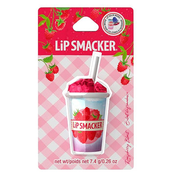 Lip Smacker Summer Refresher Lip Balm, Moisturizing, Collectible Beverage Cup Design, Sheer Finish for Smooth Lips – Raspberry Blast