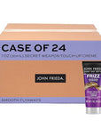 John Frieda Frizz Ease Secret Weapon Touch-Up Crème, Smoothing Cream for Flyaways, Frizz-Free & Split Ends, Infused with Avocado Oil to Seal in Moisture and Eliminate Flyaways, 1 Oz, Pack of 24