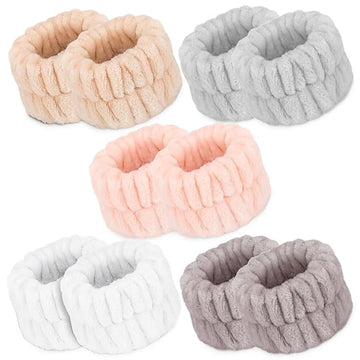 Women's microfiber face washing wrist