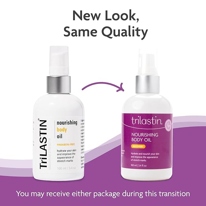 TriLASTIN Belly Oil (3.4oz), Stretch Mark
