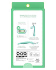 Gillette Venus Extra Smooth Razor for Women, Includes 1 Reusable Razor Handle + 4 Refills, 5-Bladed, Ergonomic No-Slip Gel Handle and Shower Holder