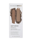 Soft Brow Define & Fill Powder Duo, Includes Dual ended Brush, Vegan and Cruelty Free (Brunette)