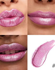 evpct Light Rose Pink Metallic Glitter Lip Liner and Lipstick Combo Lip Gloss Stain Set Makeup for Women Long Lasting Waterproof 24, Pink Metallic Shimmer Frosted Iridescent Shiny Liquid Lipstick 10
