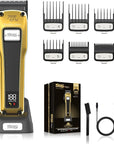 DSP Professional Barber Clipper Cordless, Hair Clipper for Men, Powerful Clipper, BLDC Motor & DLC Coated Detachable Blade with Charging Base