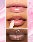 COVERGIRL Clean Fresh Yummy Gloss – Lip Gloss, Sheer, Natural Scents, Vegan Formula - Let’s Get Fizzical