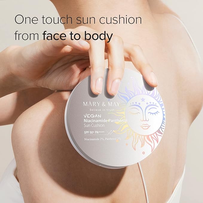 Mary&May Vegan Niacinamide Panthenol Sun Cushion
