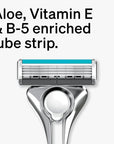 Schick Quattro Titanium Razor, 1 Razor Handle and 4 Cartridges | Shaving Razors for Men, 4 Blade Mens Razors for Shaving, Razor Blades for Men, 1 Handle with 4 Razor Blades Refills