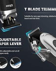 Ufree Hair Clippers for Men, Professional Clippers and Trimmers Set, Cordless Clippers for Hair Cutting, Beard Trimmer, Barber Clippers, Rechargeable Electric Shaver, Gifts for Men