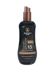 Australian Gold Spray Gel Sunscreen with Instant Bronzer SPF 15, 8 Ounce | Moisturize & Hydrate Skin | Broad Spectrum | Water Resistant | Non-Greasy | Oxybenzone Free | Cruelty Free