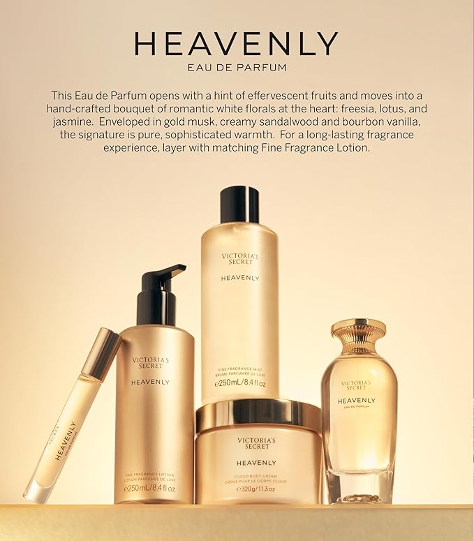 Victoria's Secret Heavenly Mini Fragrance Duo Gift Set, Eau de Parfum & Travel Lotion