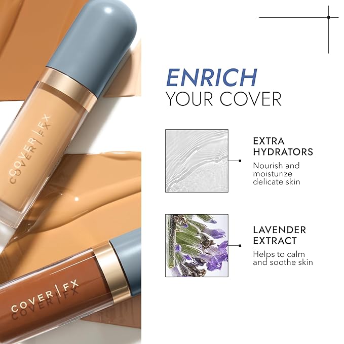 COVER FX Skin Discovered Longwear Full Coverage Concealer Neutral Undertone