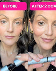 PrimeLash Mascara for Older Women – Volumizing, Incredible Length in 2 Coats – Long-Stay, Zero Clumps, Hypoallergenic (Black)
