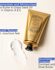 Panier des Sens - Hand Cream for Dry Cracked Hands - Blooming Iris Hand Lotion with Shea Butter & Olive Oil - Vitamin E Skin Moisturizer with 97% Natural Ingredients - Made in France, 2.5 fl oz