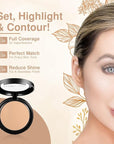 Frankie Rose Cosmetics Powder Foundation – Full Coverage (Cream Puff)