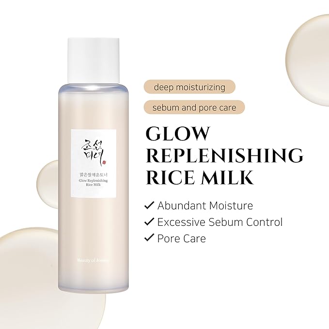 Beauty of Joseon Eye Serum and Replenishing Rice Milk Korean Skin Care