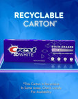 Crest 3D White Stain Eraser Teeth Whitening Toothpaste, Polishing Mint, 3.1 oz (Pack of 4)