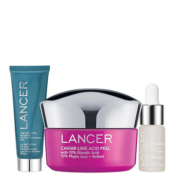 Lancer Skincare Vibrant Glow 3-Piece Set, Moisturizing