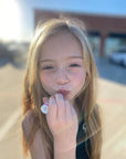 Luna Star Klee 6-Piece Hanukkah Lip Shimmer Bundle. Perfect for Kids and Tweens. Gentle and Non-Toxic. Made in USA.