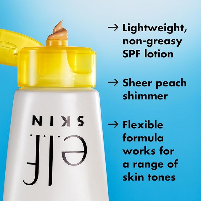 e.l.f. SKIN Suntouchable Whoa Glow SPF 30, Sunscreen Vary, Sunbeam